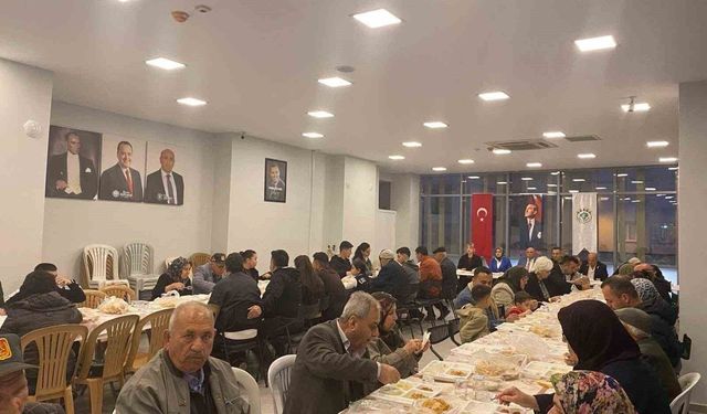 Sarıgöl'de şehit ve gazi ailelerine anlamlı iftar