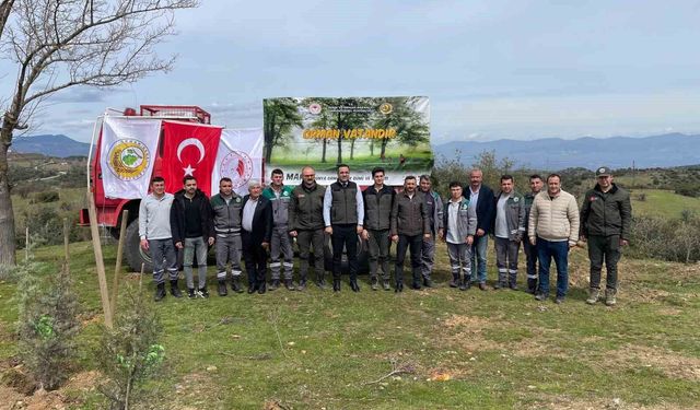 Sarıgöl'de öğrenciler doğa sevgisini sahada öğrendi