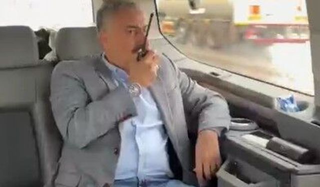 Emniyet Müdürü Aktaş'tan personele telsizli veda