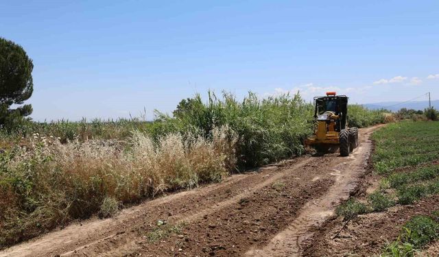 Başkan Şimşek'ten ova yollarına yerinde inceleme