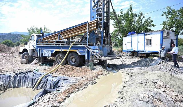 MASKİ'den Turgutlu'nun iki mahallesine su hamlesi