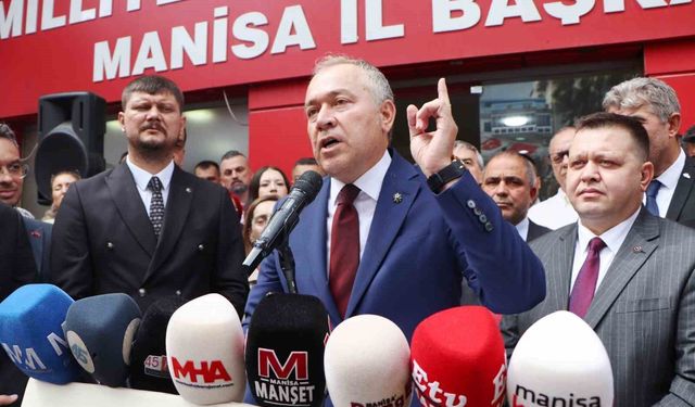 MHP Manisa'da devir teslim töreninde birlik ve Cumhur İttifakı vurgusu