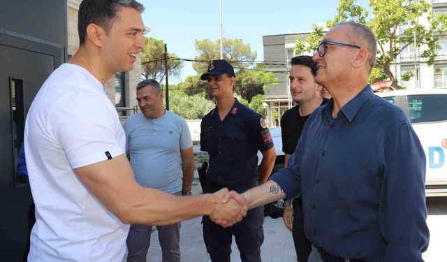 Saruhanlı Kaymakamı Murat Acar gözyaşları ve dualarla uğurlandı