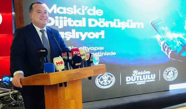 Teknolojik dönüşümle MASKİ'de altyapı verimliliği ve hizmet hızı artıyor