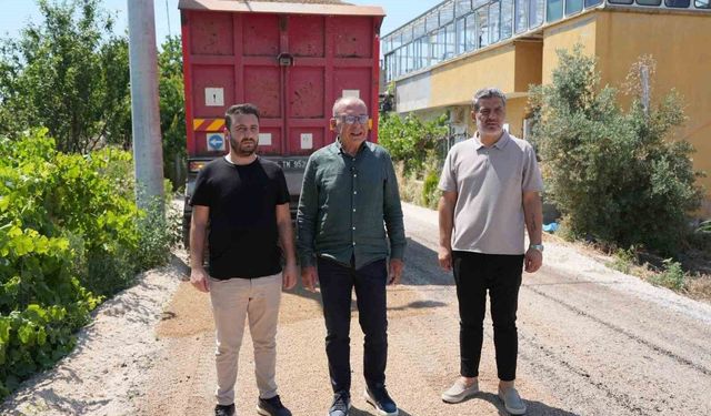 Turgutlu Belediyesi asfalt sezonunu açtı