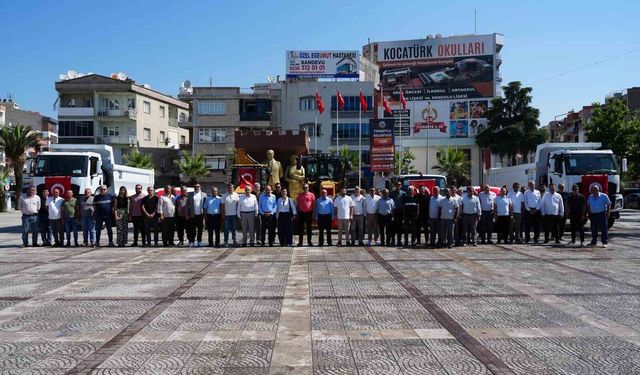 Turgutlu Belediyesinin araç filosu güçlendi