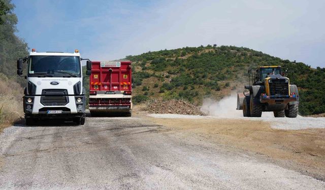 Turgutlu'da yol seferberliği