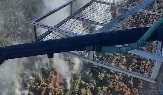 Akhisar'daki orman yangınının enerjisi düşürüldü