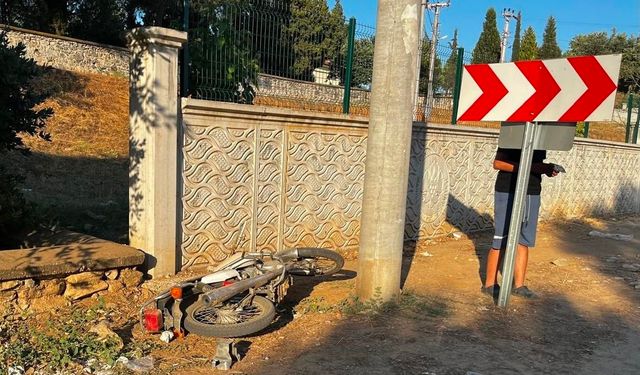 Askerden yeni dönen genç motosiklet kazasında hayatını kaybetti