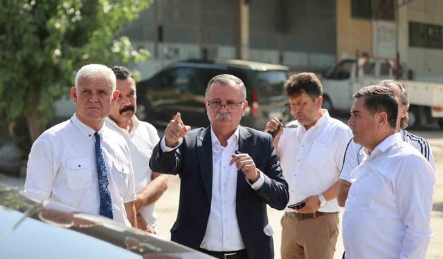 Başkan Balaban sanayi esnafının sorunları yerinde inceledi