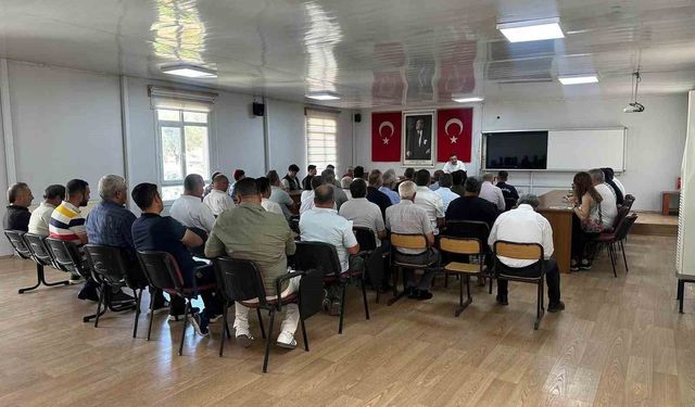 Sarıgöl'de muhtarlarla kritik toplantı