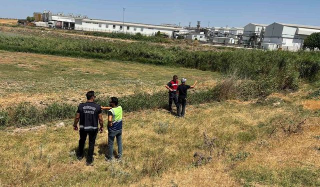 Tarım arazisine kaçak foseptik deşarjı suçüstü yakalandı