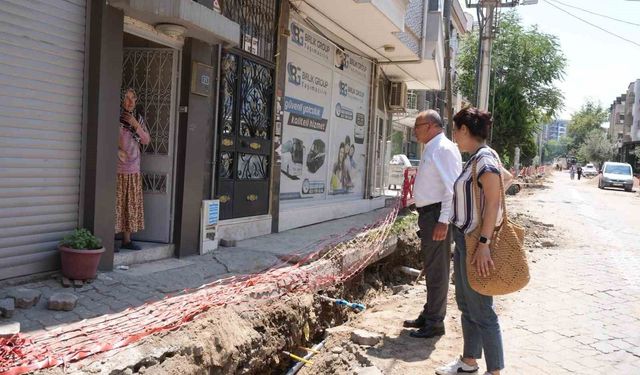 Turgutlu'da altyapı seferberliği sürüyor