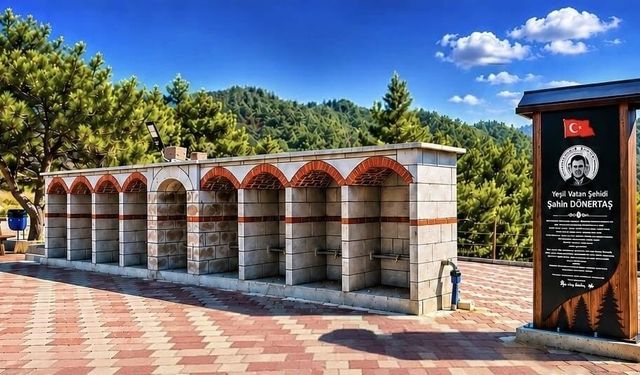 Yeşil vatan şehidinin adı Yuntdağı'nda ölümsüzleştirildi