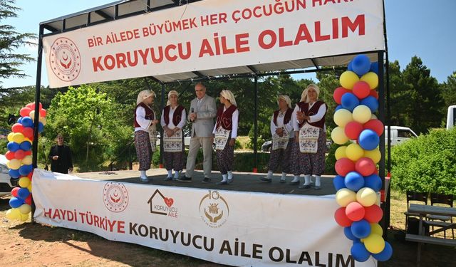 Koruyucu Aileler ve Çocuklar Spil’de Buluştu