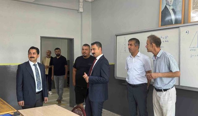 Alaşehir'deki 36 sınıf denetimli serbestlik yükümlüleri tarafından yenilendi