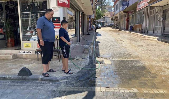 Kavurucu sıcak Alaşehir'i teslim aldı