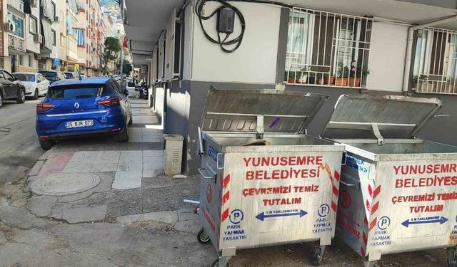 Yunusemre'de eski konteynerlere 'yeniden hayat' veriliyor