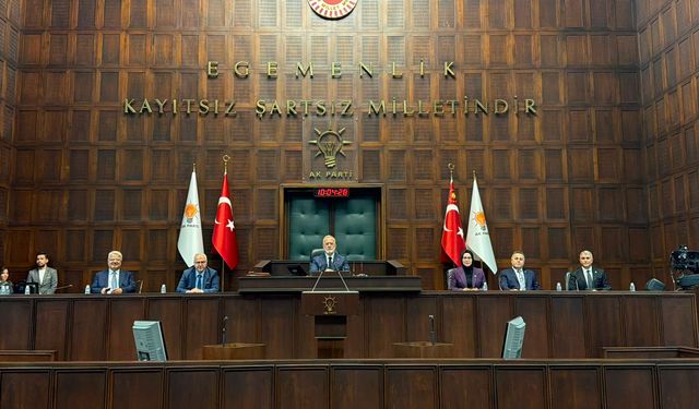 TARİHİ TOPLANTIYA YENİŞEHİRLİOĞLU BAŞKANLIK ETTİ