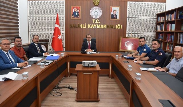 Salihli'de KPSS öncesi güvenlik zirvesi