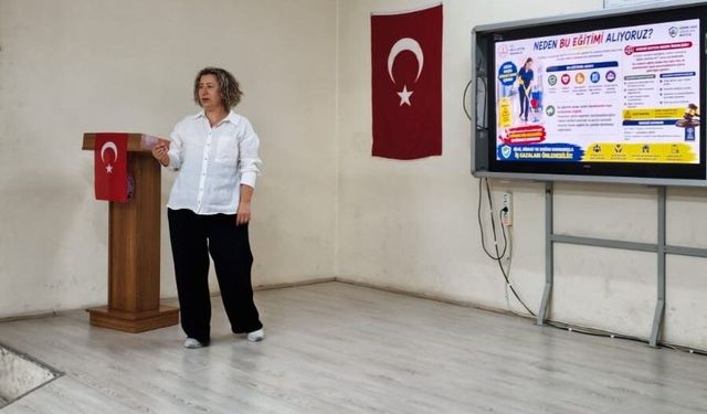 Sarıgöl'de 38 çalışana iş güvenliği eğitimi