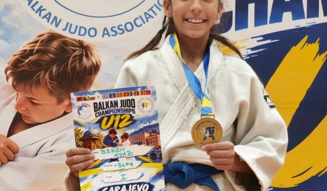 Manisalı sporcu Balkan Şampiyonu oldu