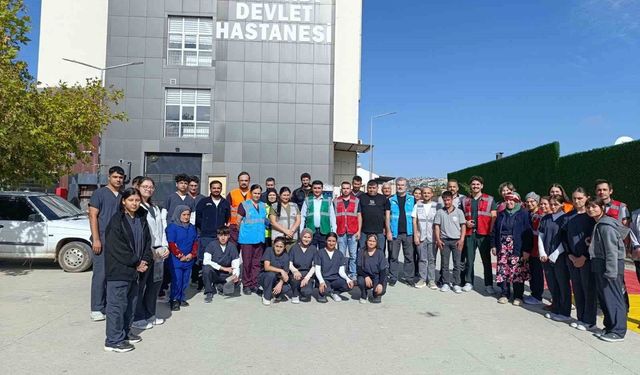 Selendi'de gerçek gibi tatbikat