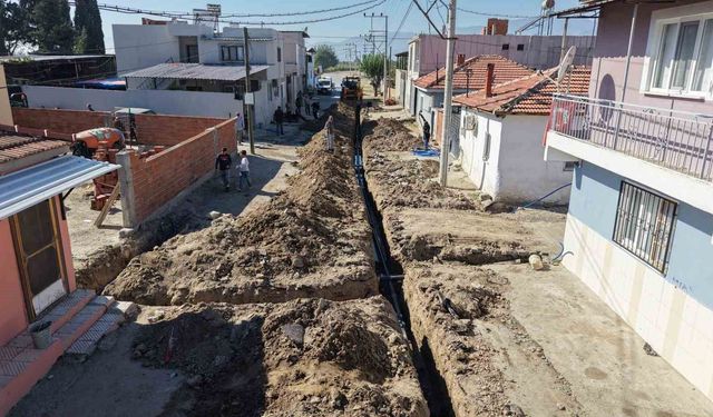 Yeşilköy'ün 40 yıllık içme suyu altyapısı yenilendi