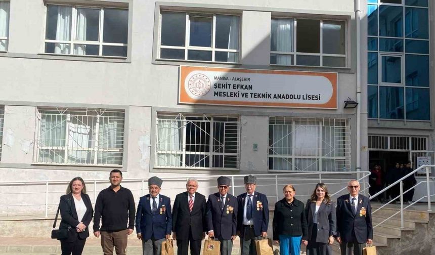 Gazilerden gençlere unutulmaz ders