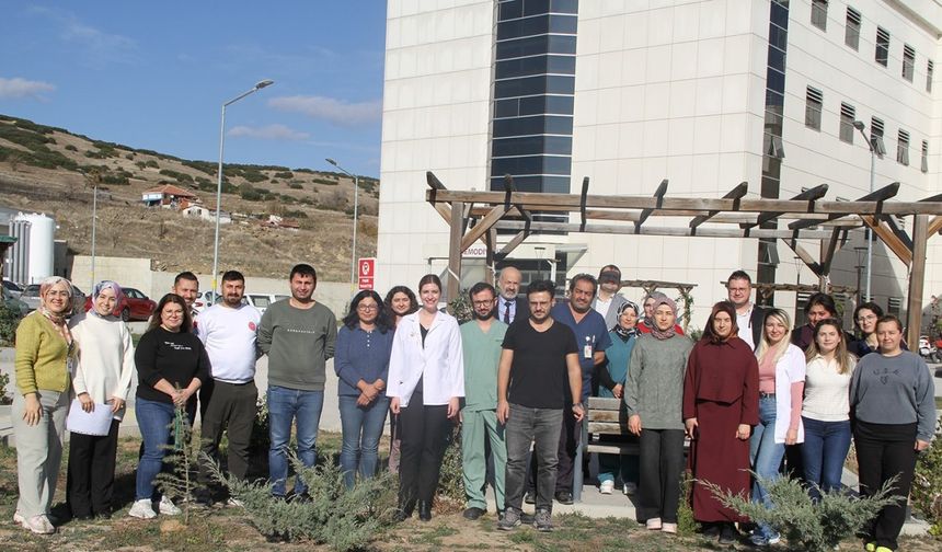Kula Devlet Hastanesi’nde gerçeğini aratmayan deprem tatbikatı