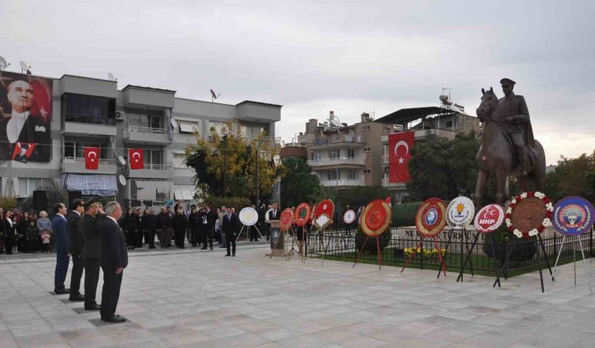 Manisa ilçelerinde 10 Kasım Atatürk’ü anma programları