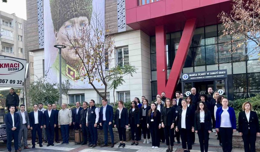 Manisa TSO’dan 10 Kasım’da Ata’ya saygı ve minnet