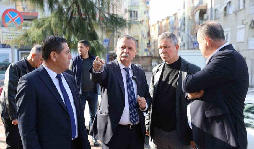 Başkan Balaban Kaynak’ta vatandaşı dinledi