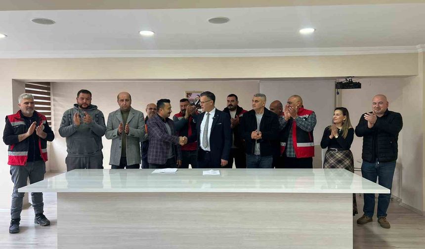 Alaşehir Belediyesi'nde emekçiye nefes aldıran zam