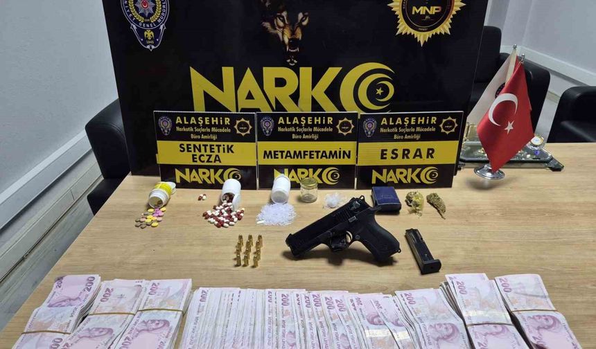 Alaşehir'de uyuşturucu operasyonu: 1 tutuklama