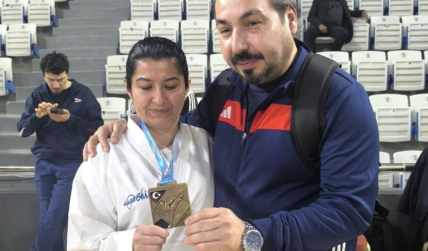 Alaşehirli karateci Türkiye'nin zirvesinde