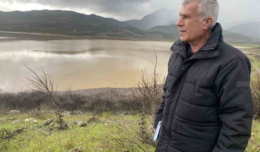 Avşar Barajı'nda su seviyesi 20 milyon metreküpe ulaştı