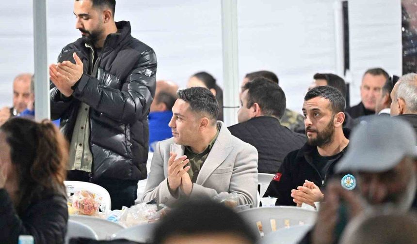 Başkan Dutlulu'dan saha personeline iftar sofrasında müjde