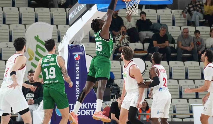 Basketbol Süper Ligi: Manisa Basket: 94 - Bursaspor: 76
