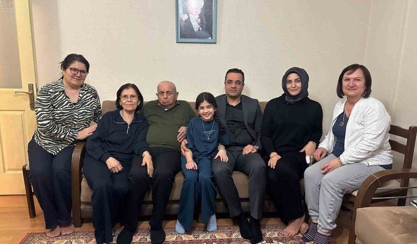 Kaymakam Dalak, şehit ve gazi ailelerini ramazanda da unutmadı