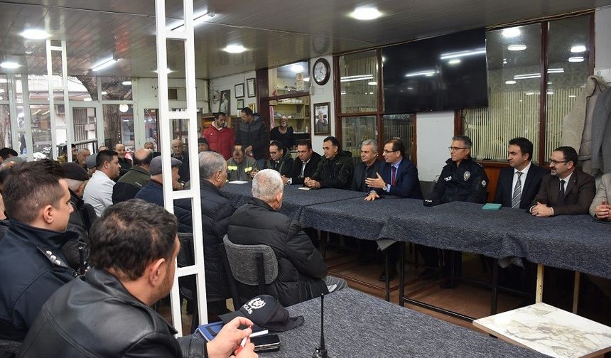 Kaymakam Güldoğan'dan sorunlara yakın takip sözü