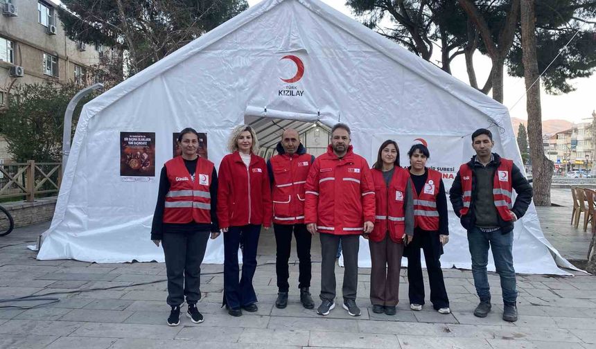 Kızılay Alaşehir'de 12 bin kişiye Ramazan sofrası kuracak