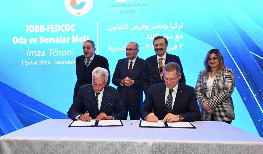 Manisa Ticaret Borsası'ndan Türkiye-Mısır ticaretine güçlü katkı