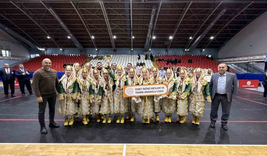 Okul Sporları Halk Oyunları İl Birinciliği yarışmaları tamamlandı