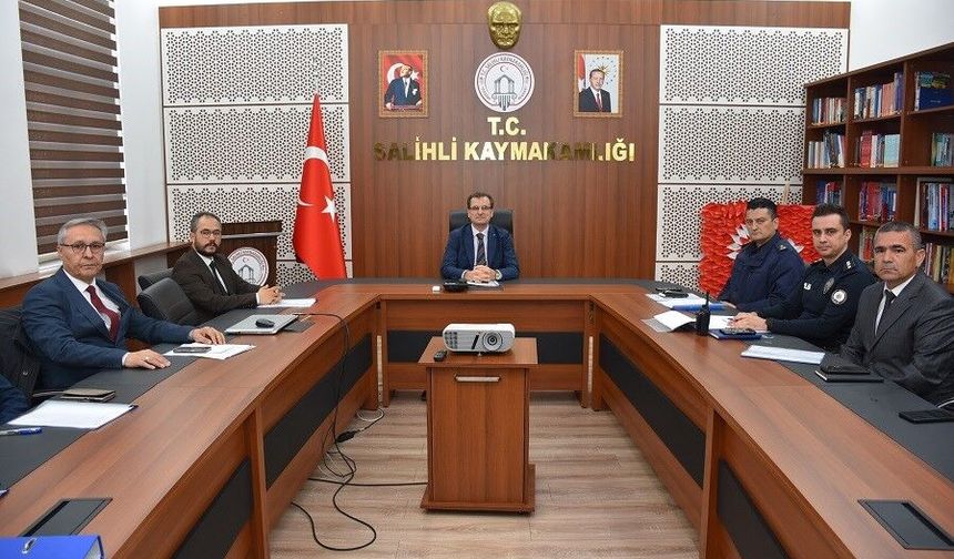 Salihli'de MSÜ Sınavı öncesi kritik toplantı