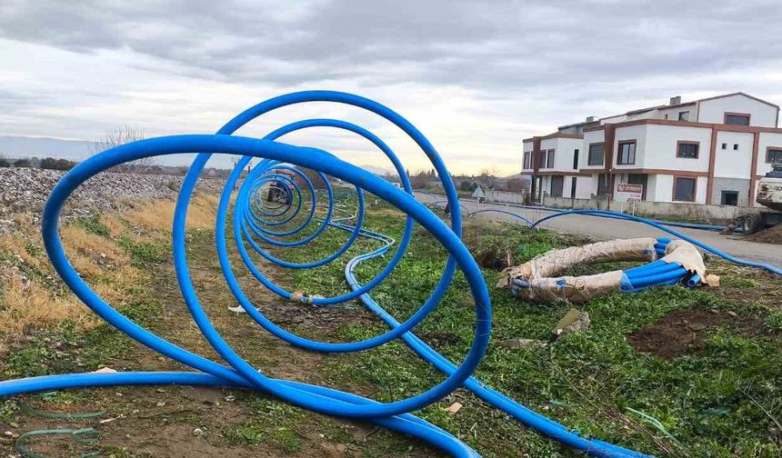 Salihli'nin içme suyu altyapısı modernize edildi