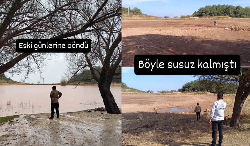 “Sülüklü Göl” eski günlerine geri döndü