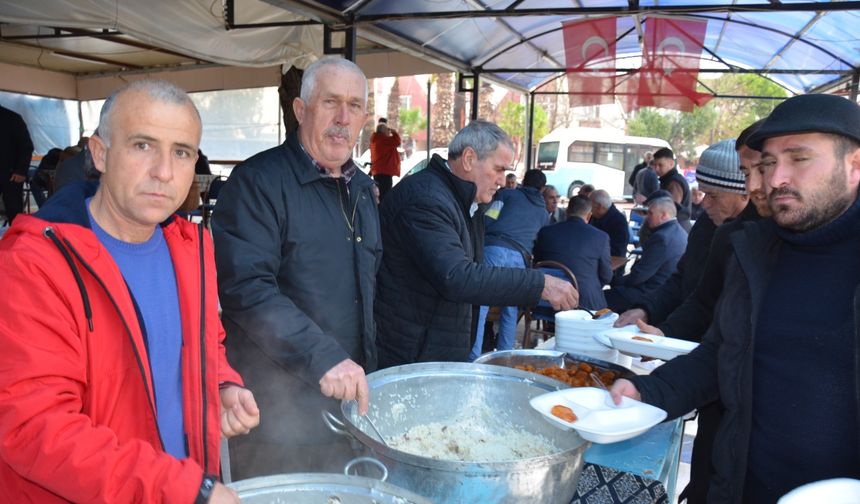 Aşağı Çobanisa’da ‘şükür’ hayrı yapıldı