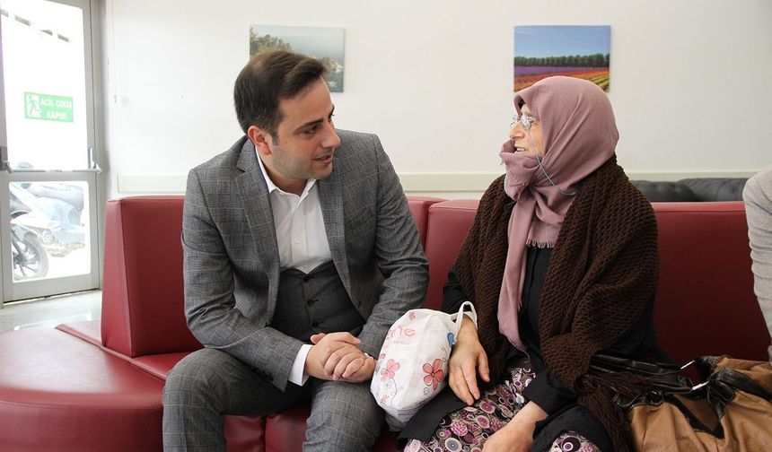 Kaymakam Altuntaş'tan kurumlara bayram ziyareti