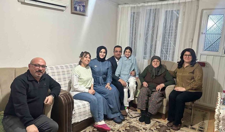 Kaymakam Dalak'tan şehit annesine vefa